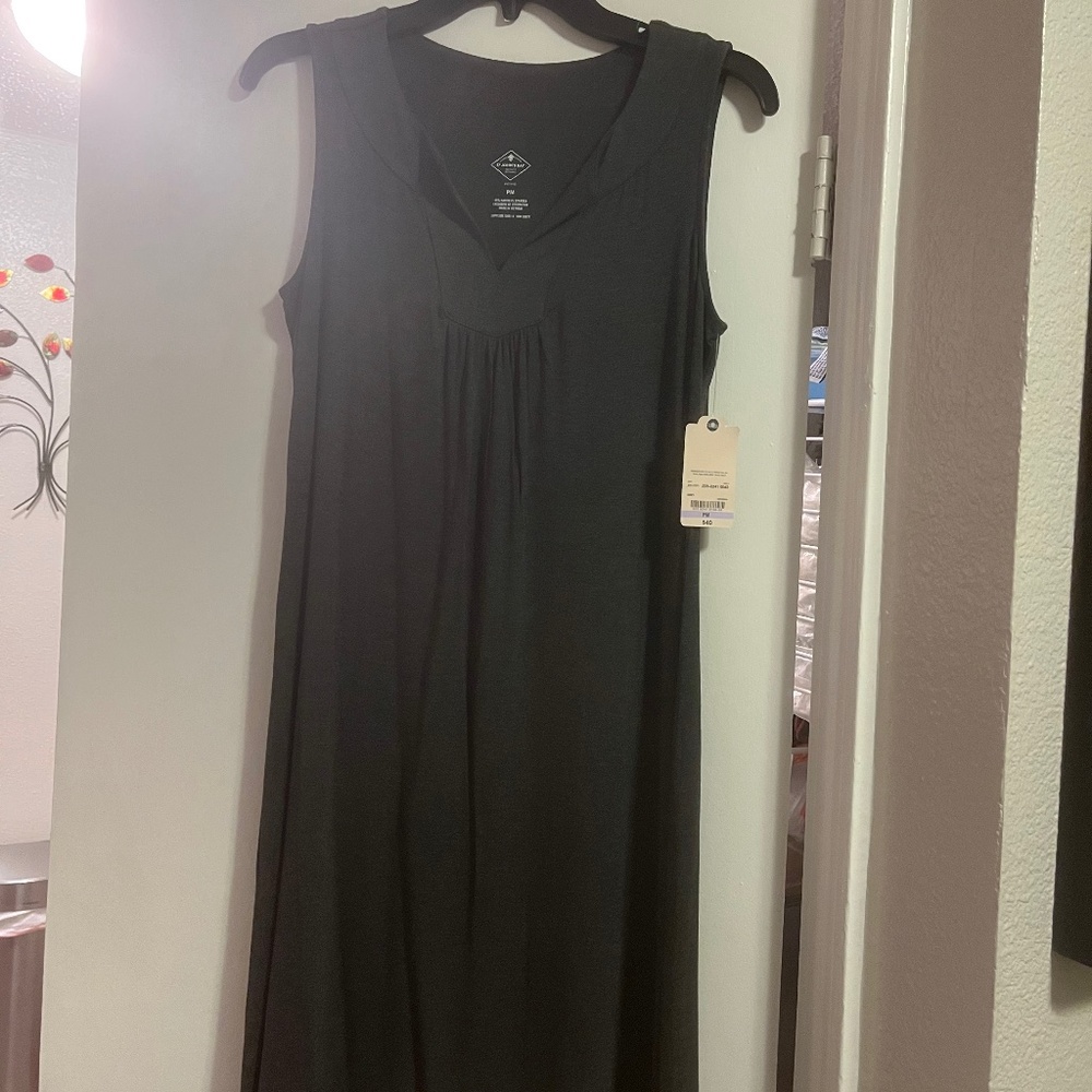 St. John’s Bay Brand NEW casual gray dress